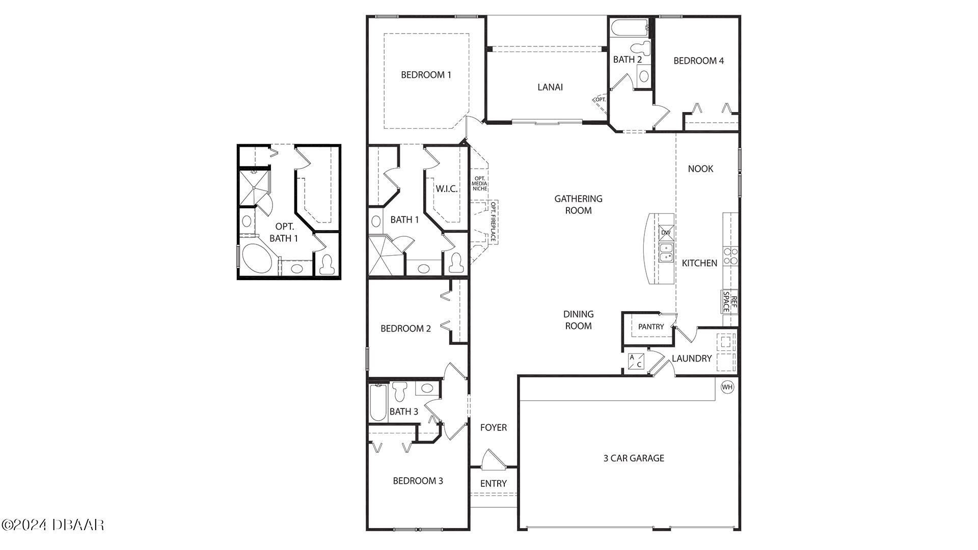 134 Hulett Wds Road, Unit S Palm Coast, FL 32137 - Photo 41 of 41 2363Destin_Floorplan_JUN2022