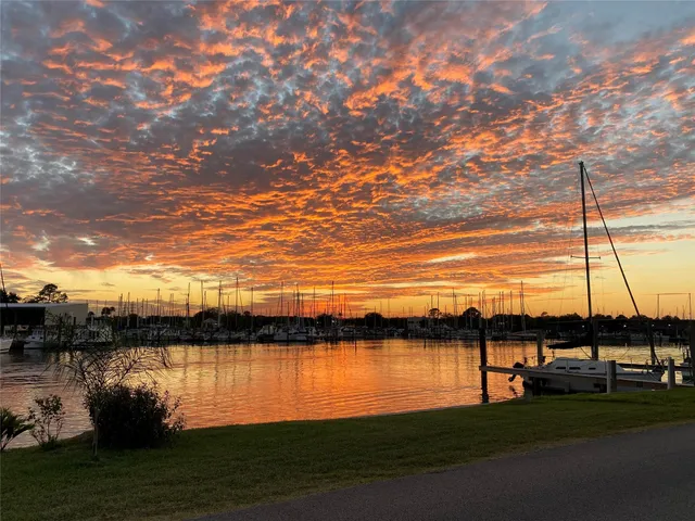 a view of lake and mountain