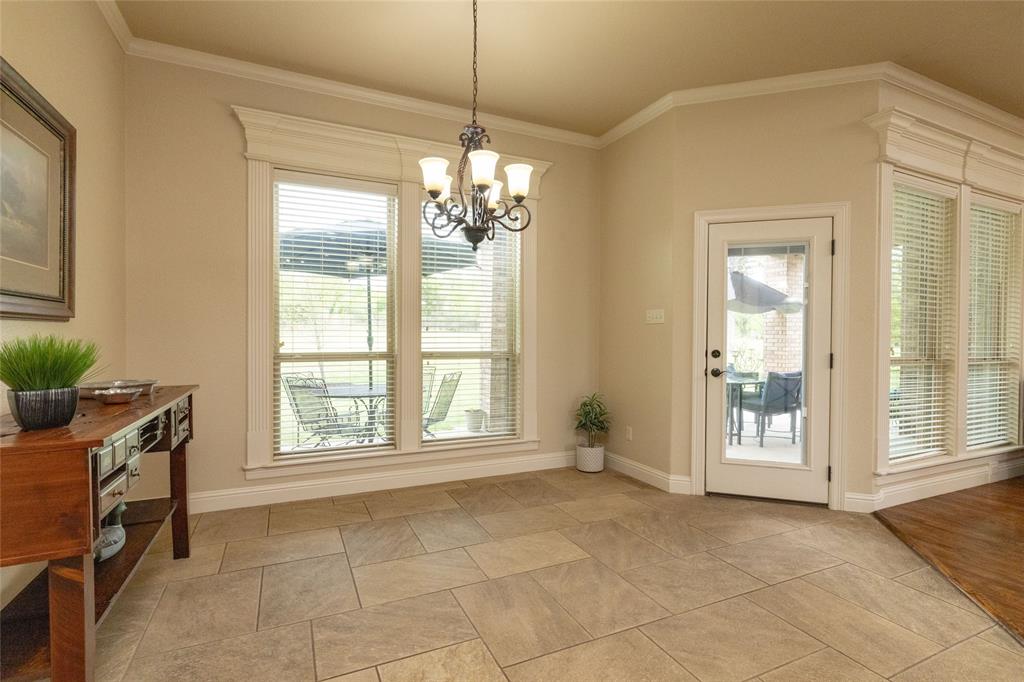 208 Ellis Creek Drive Weatherford, TX 76085 - Photo 23 of 40 Enry to the massive patio which measure 15 x 30 feet long and faces West