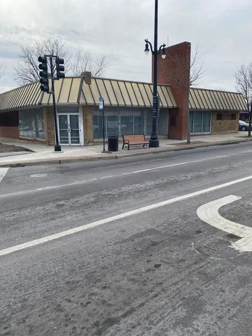 a view of a house a park