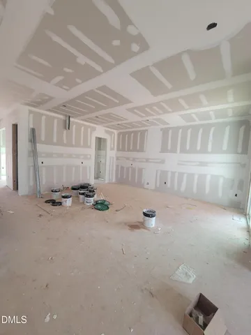 a living room with a fireplace