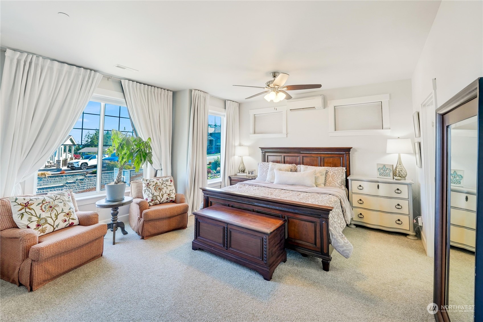 1520 Latitude Circle Anacortes, WA 98221 - Photo 13 of 35 a bedroom with a bed couch and window