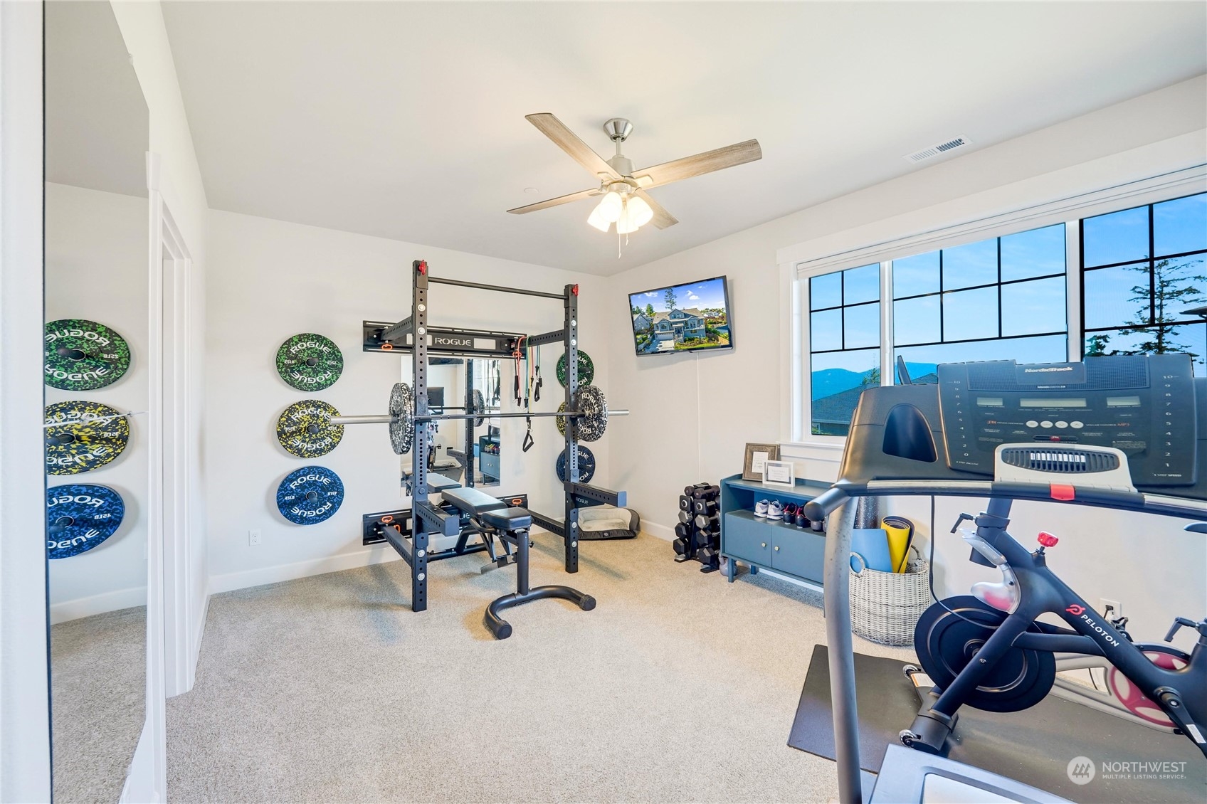 1520 Latitude Circle Anacortes, WA 98221 - Photo 31 of 35 a view of a room with gym equipment