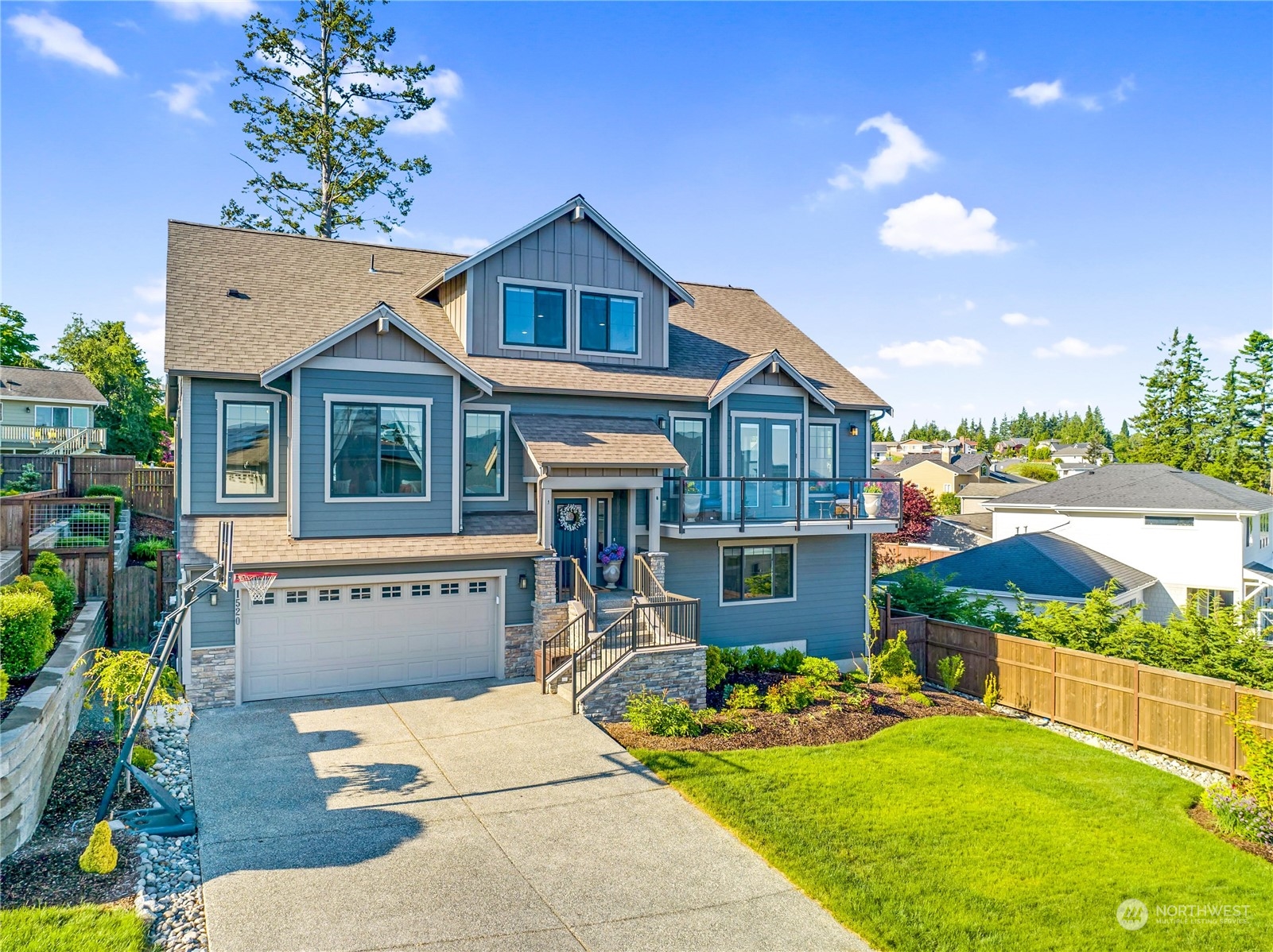 1520 Latitude Circle Anacortes, WA 98221 - Photo 4 of 35 a front view of a house with garden