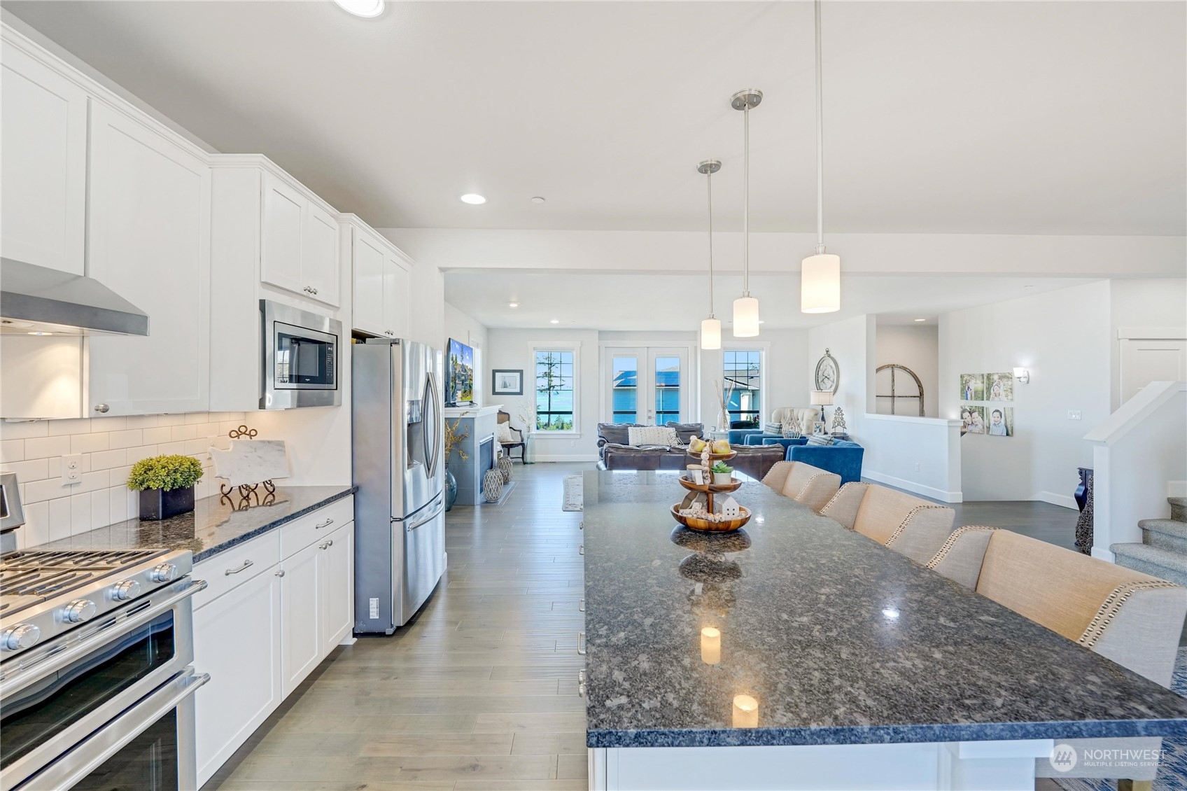 1520 Latitude Circle Anacortes, WA 98221 - Photo 10 of 35 a large kitchen with lots of counter space