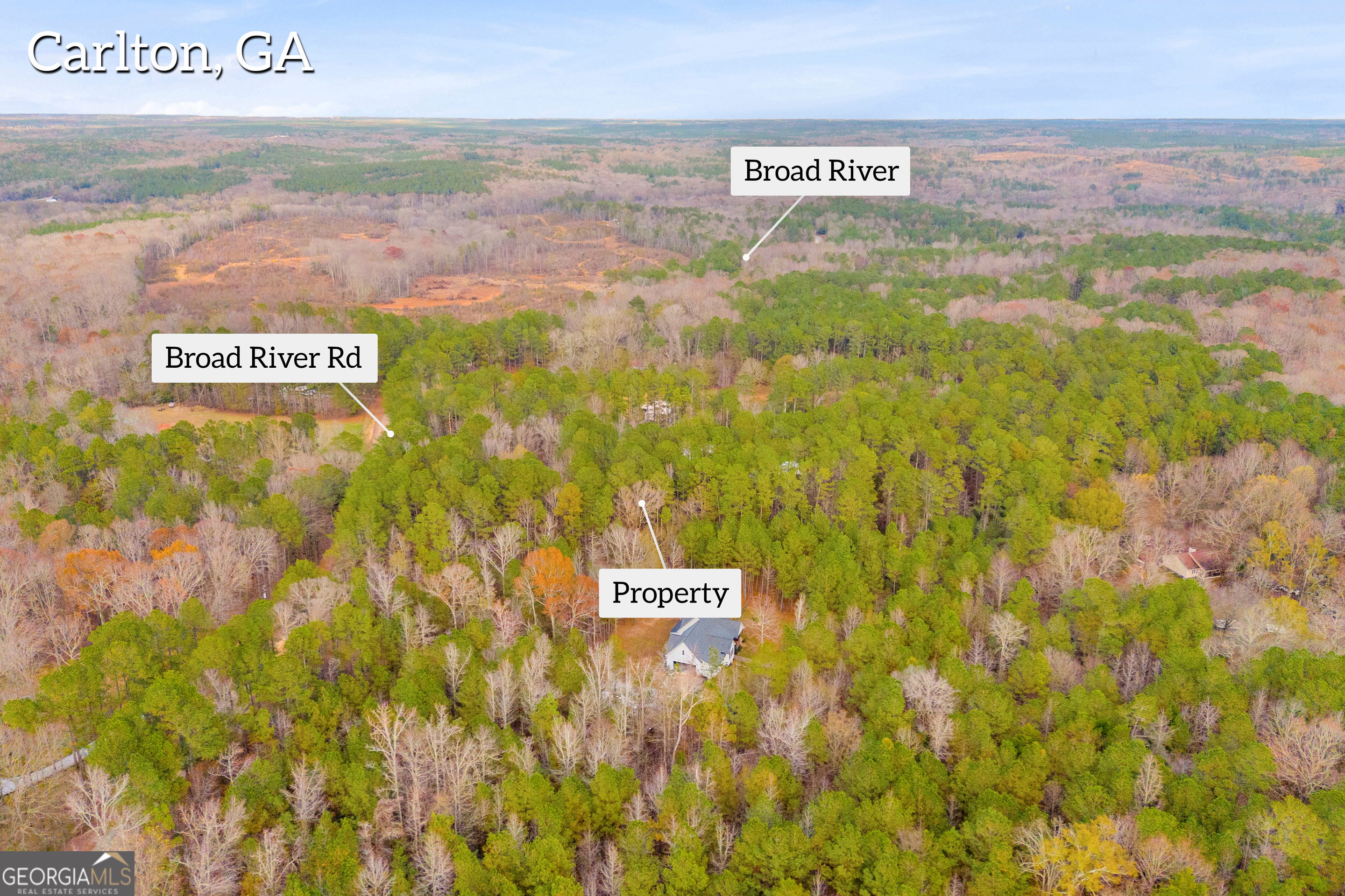 0 Broad River Road Carlton, GA 30627 - Photo 7 of 24 a sign broad in front of yellow