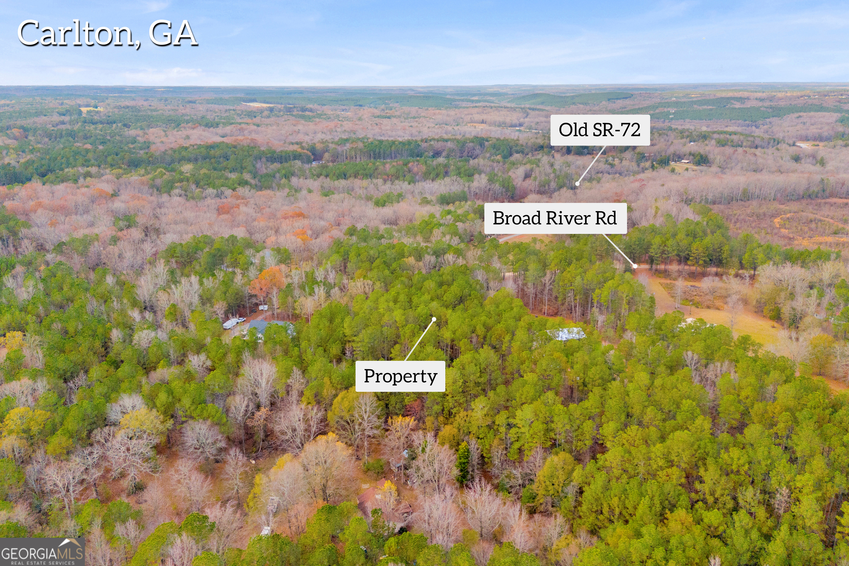 0 Broad River Road Carlton, GA 30627 - Photo 9 of 24 a view of a sign board