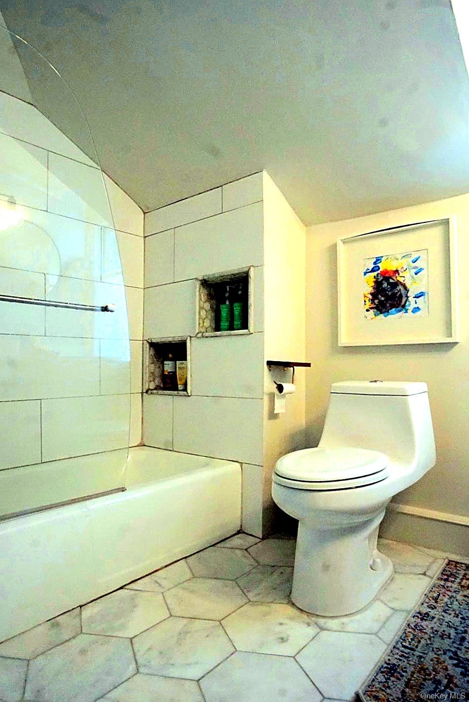 20 Ridge Road Tuxedo Park, NY 10987 - Photo 8 of 13 a bathroom with a toilet and a shower