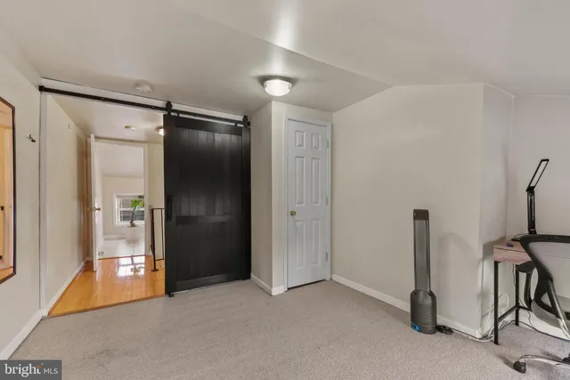 a view of empty room