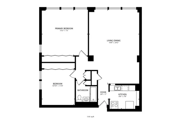 $115,000 | 5050 South East End Avenue, Unit 3B, Chicago, IL 60615
