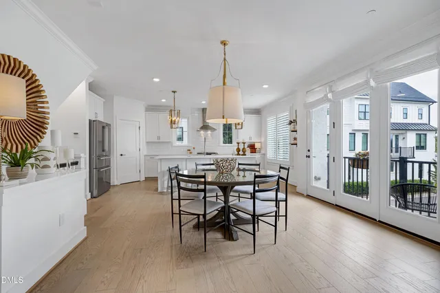 a view of a hallway with entryway