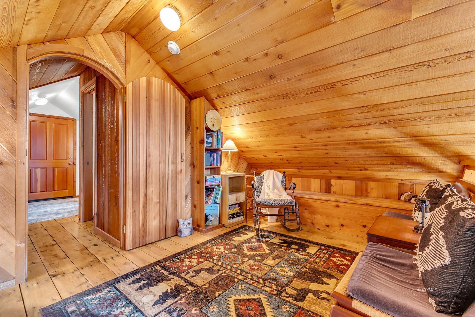 52980 Overlook Drive Idyllwild, CA 92549 - Photo 33 of 60 33 Custom arched door to bedroom + bath