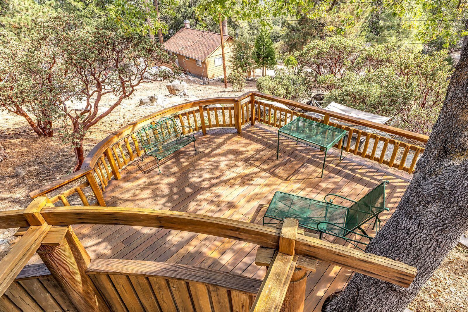52980 Overlook Drive Idyllwild, CA 92549 - Photo 54 of 60 a view of staircase with large trees