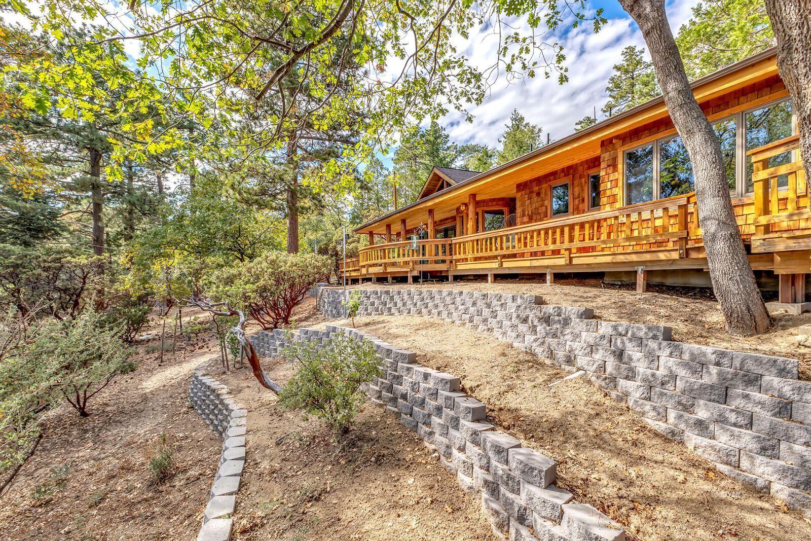 52980 Overlook Drive Idyllwild, CA 92549 - Photo 55 of 60 55 Extensive block walls + fruit trees