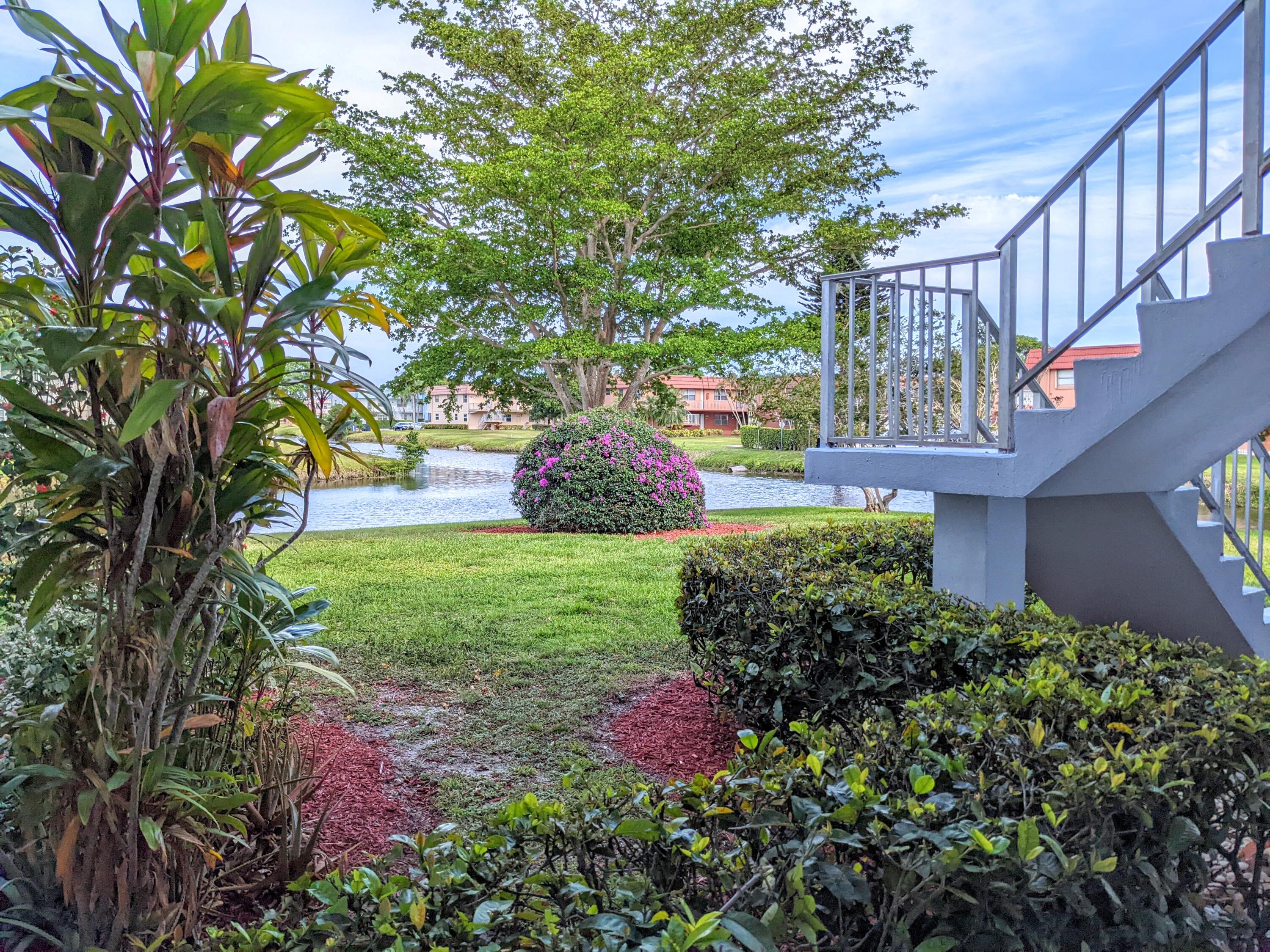 405 Monaco Way, Unit 405 Delray Beach, FL 33446 - Photo 28 of 30 View from steps outside your door