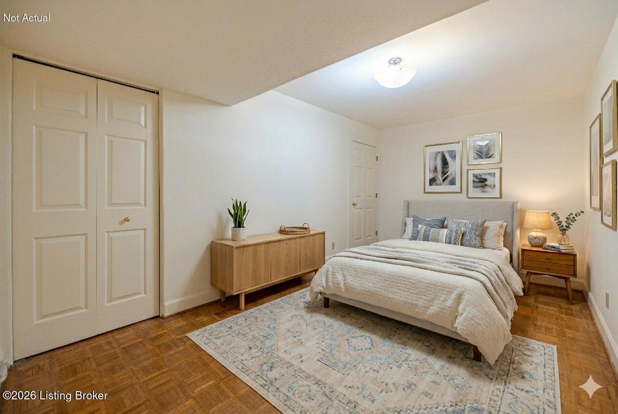 422 Sprite Road, Unit 1 Louisville, KY 40207 - Photo 7 of 32 Staged bedroom