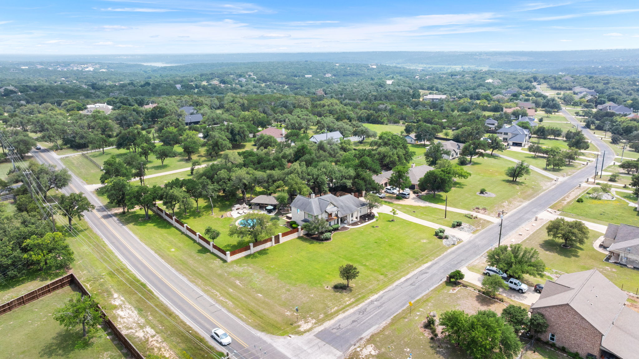 101 Landons Way Georgetown, TX 78633 - Photo 31 of 32 View of the lot from sky view