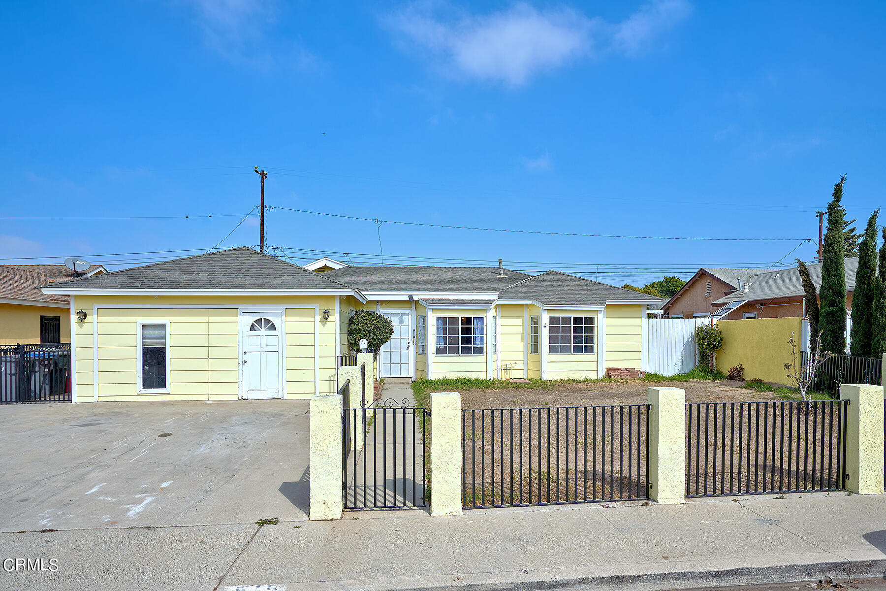 a front view of a house with a porch