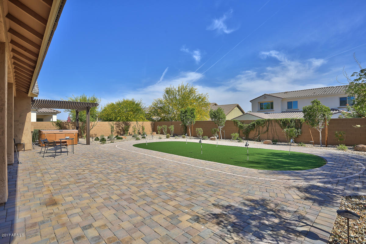 20501 West Ridge Road Buckeye, AZ 85396 - Photo 28 of 33 BEAUTIFUL BACKYARD WITH PUTTING GREEN