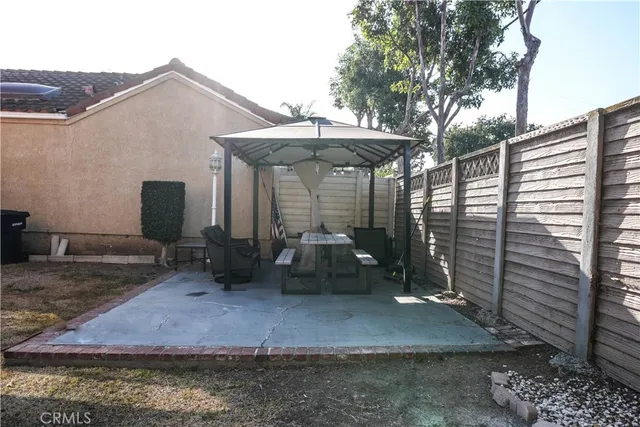 a view of outdoor space and patio