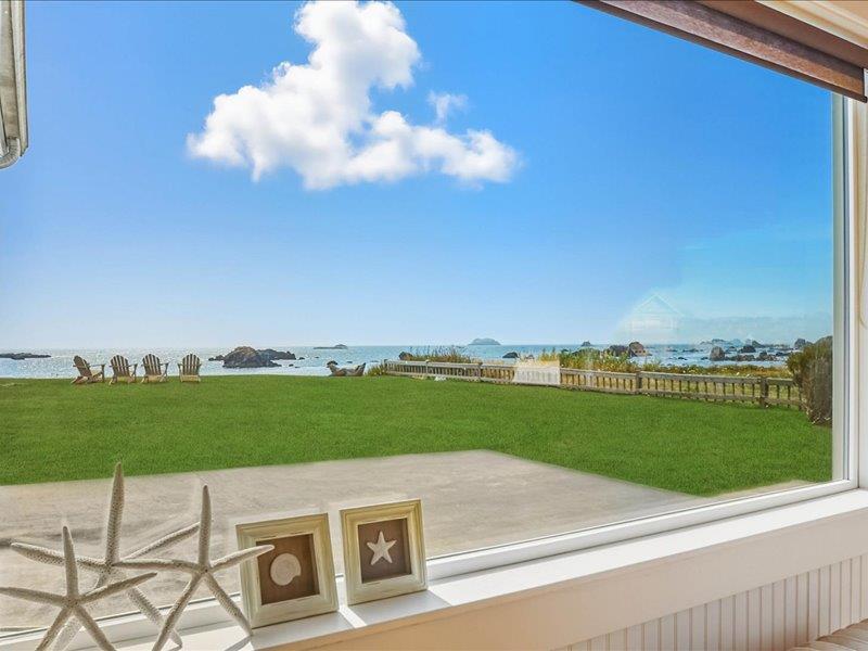 183 Lighthouse Way Crescent City, CA 95531 - Photo 17 of 87 a view of a terrace with a yard