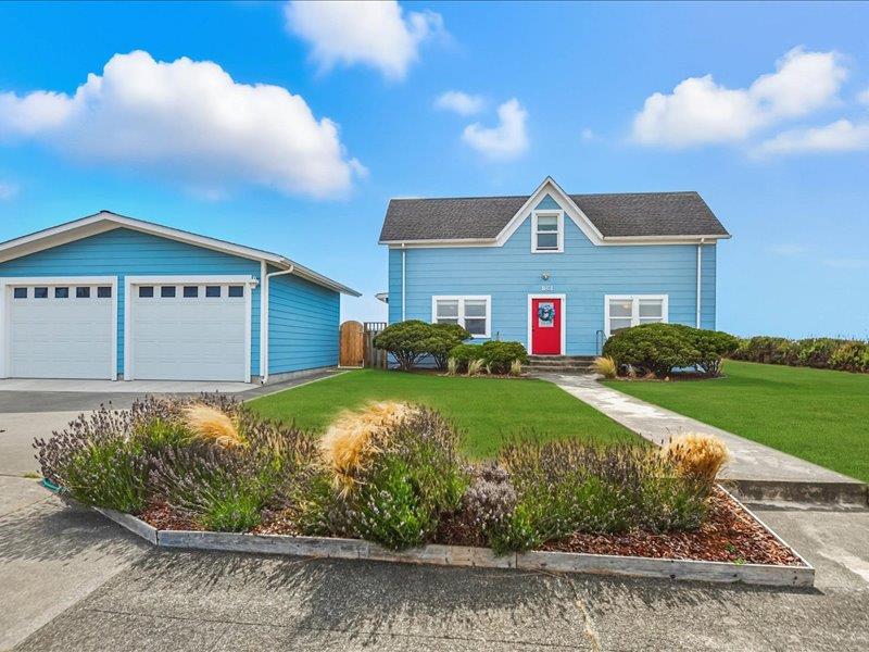 183 Lighthouse Way Crescent City, CA 95531 - Photo 73 of 87 a front view of a house with garden