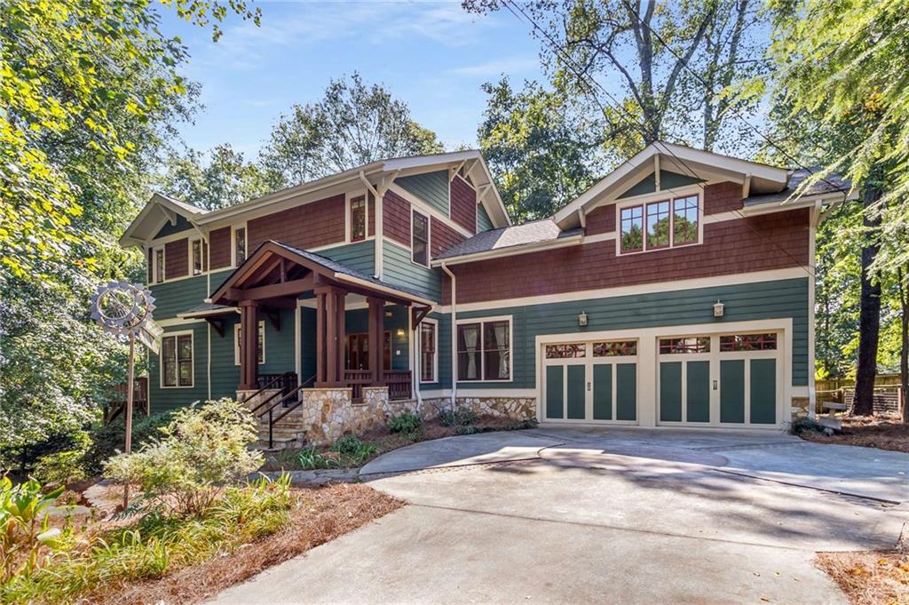2675 Appian Way Decatur, GA 30030 - Photo 1 of 1 front view of a house with a yard