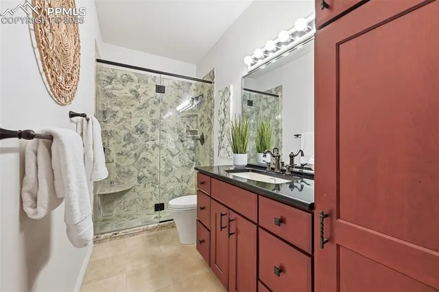 a view of a city with an ocean view