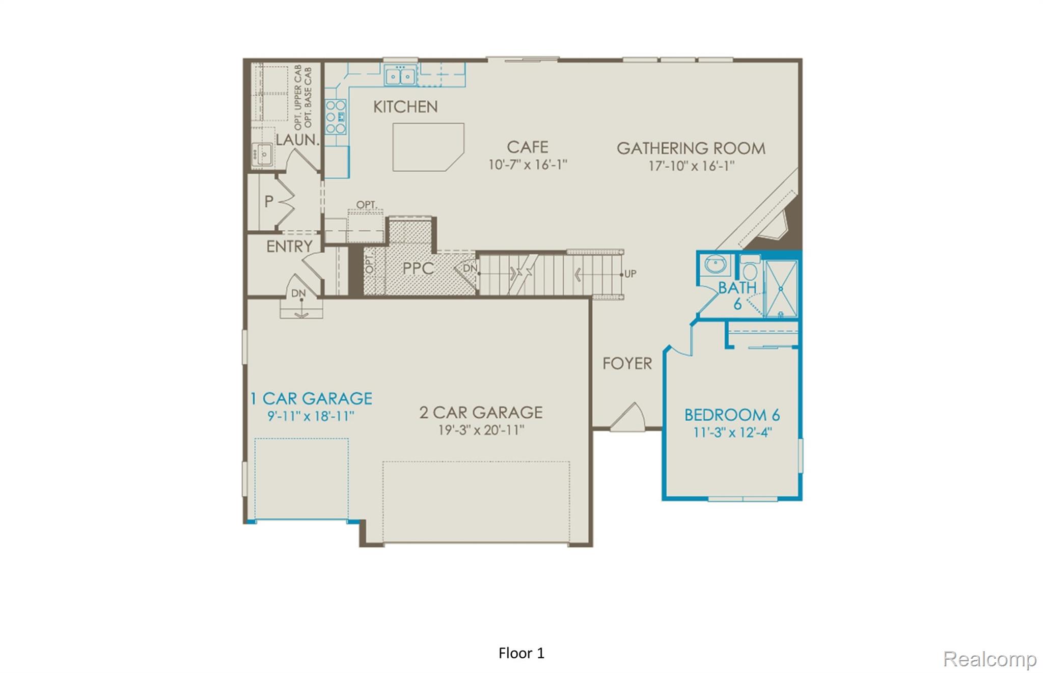 6227 Marsh Road Ypsilanti, MI 48197 - Photo 15 of 16 Floorplan - First Floor
