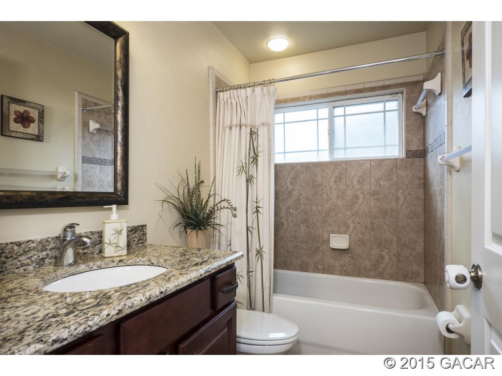 7610 Southwest 82nd Way Gainesville, FL 32608 - Photo 13 of 24 Upgraded Guest Bathroom