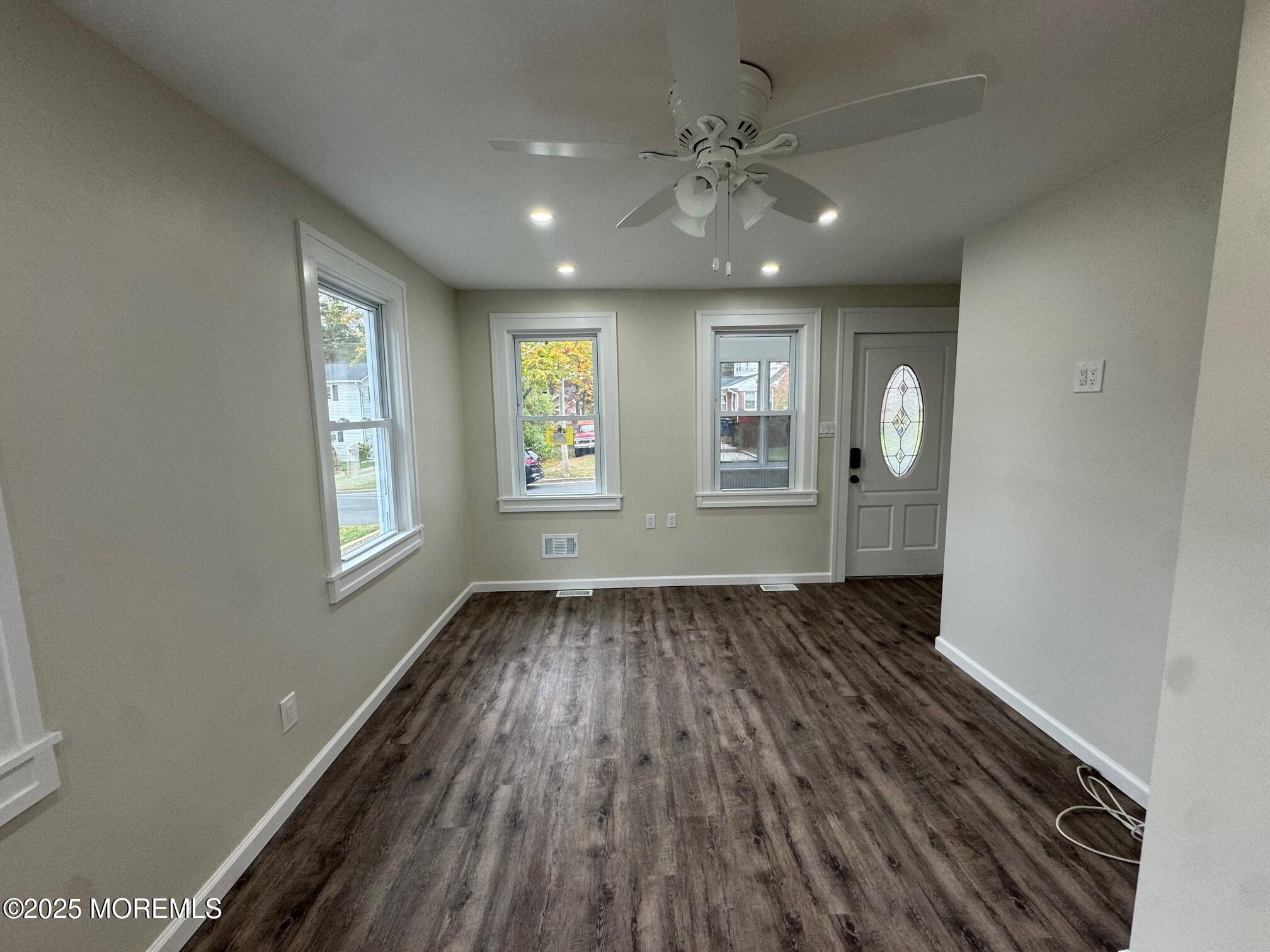11 Washington Avenue, Unit 1 Leonardo, NJ 07737 - Photo 9 of 23 wooden floor in an empty room with a window