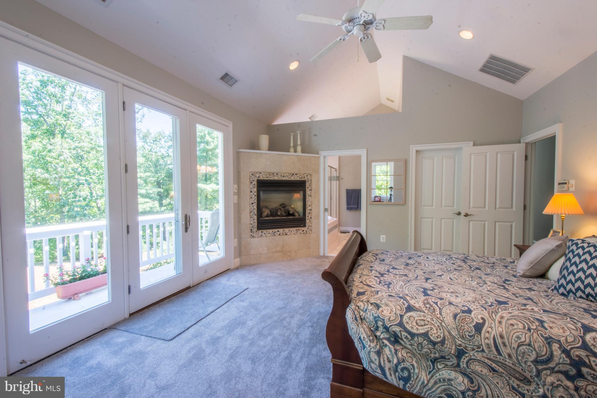 498 Ferry Point Road Annapolis, MD 21403 - Photo 17 of 102 Owners Bedroom W/ Balcony Overlooking Water
