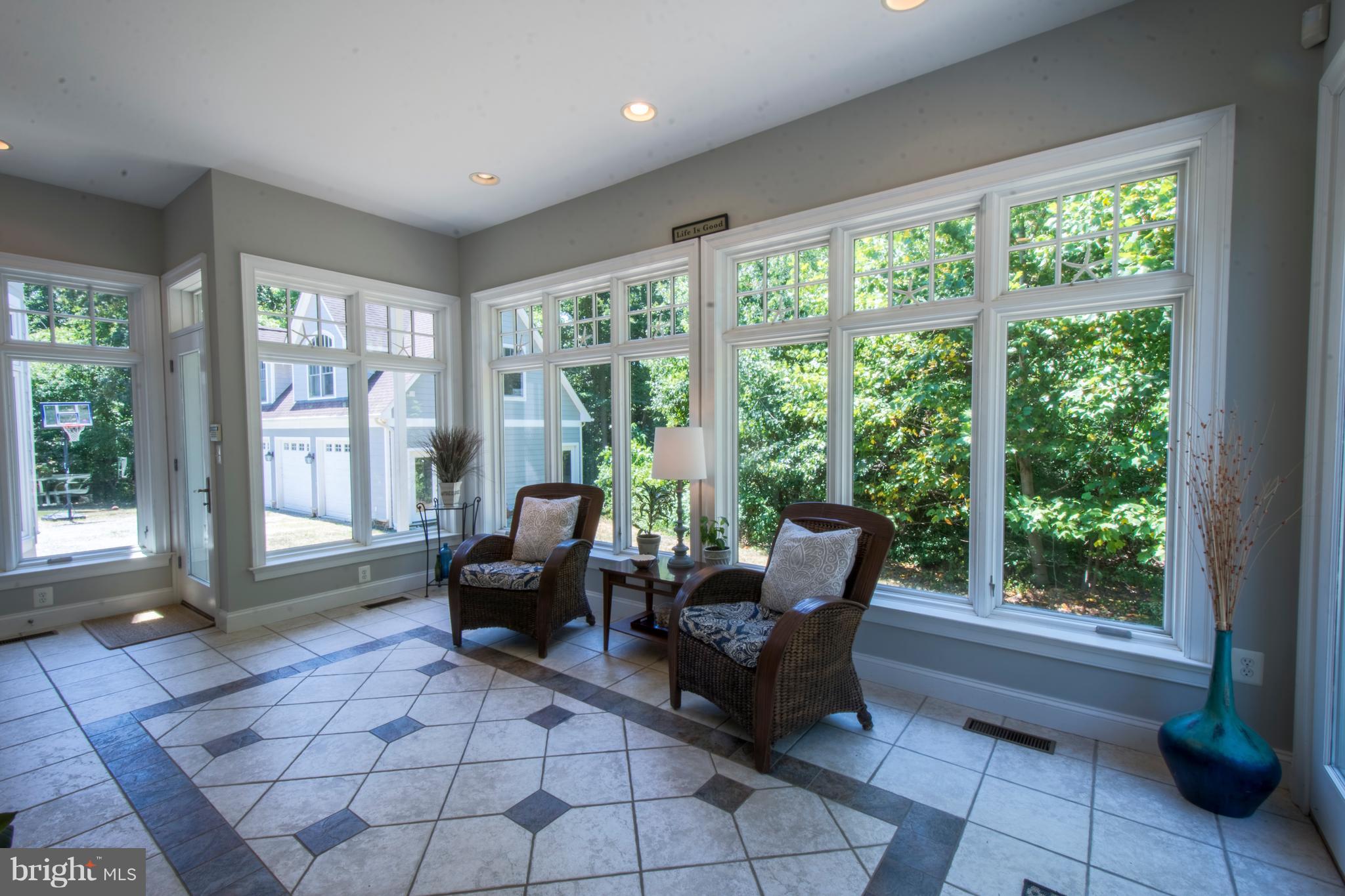 498 Ferry Point Road Annapolis, MD 21403 - Photo 57 of 102 Sun Room With Ceramic Title Flooring