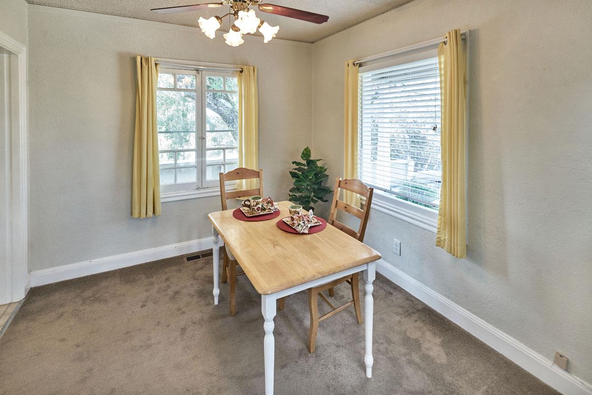 19000 Overlook Road Los Gatos, CA 95030 - Photo 13 of 25 a view of a dining room with furniture and window