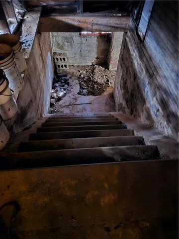 a view of water heater room