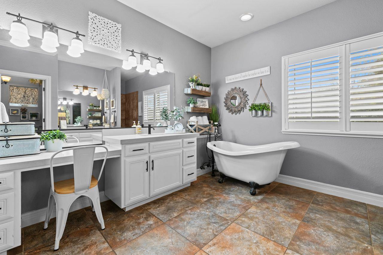 3302 Bear River Drive Rio Oso, CA 95674 - Photo 19 of 50 a large room with lots of white furniture a window and a sink