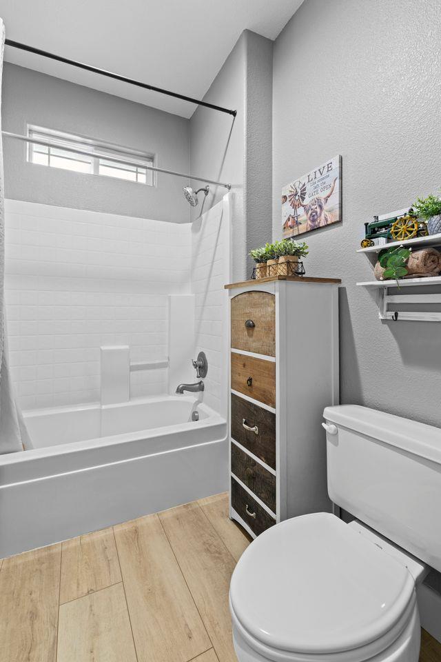 3302 Bear River Drive Rio Oso, CA 95674 - Photo 25 of 50 a bathroom with a toilet and a shower