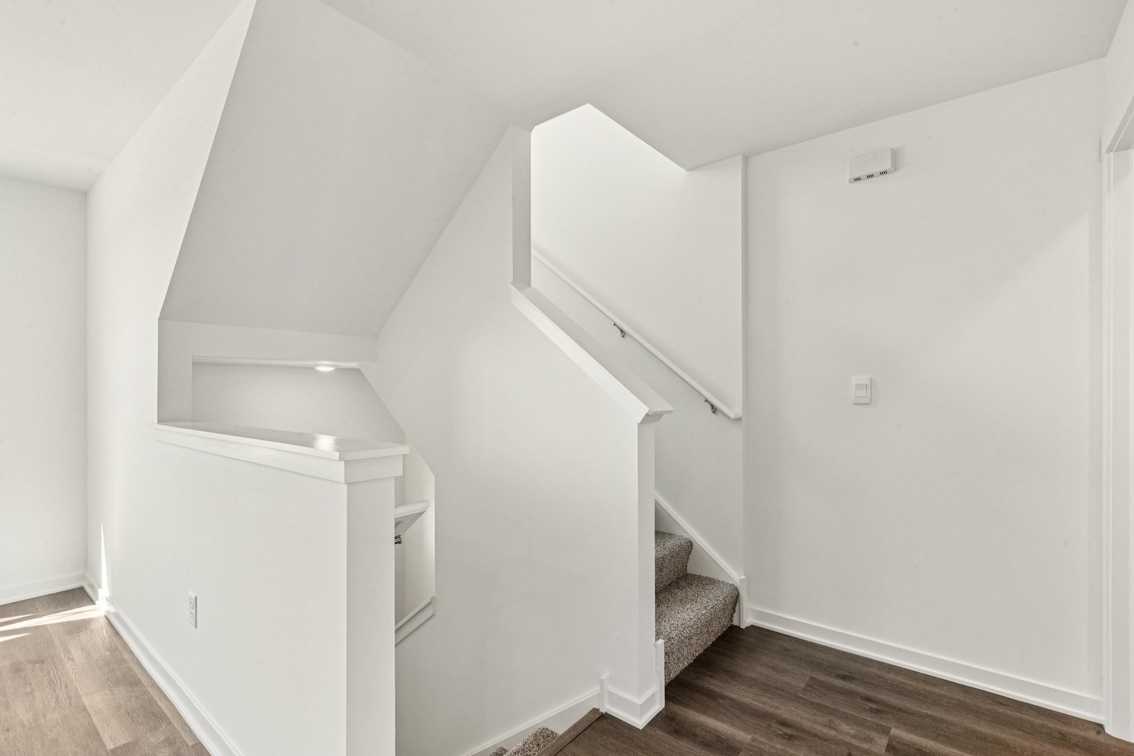 6530 Linden Trail, Unit C Wonder Lake, IL 60097 - Photo 2 of 27 a view of hallway with stairs