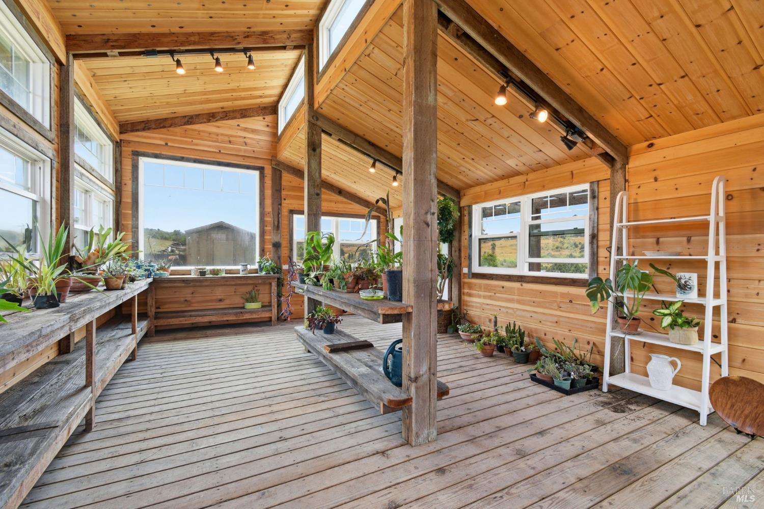 3223 Canfield Road Sebastopol, CA 95472 - Photo 43 of 58 Garden House Interior and Views to Western Hills