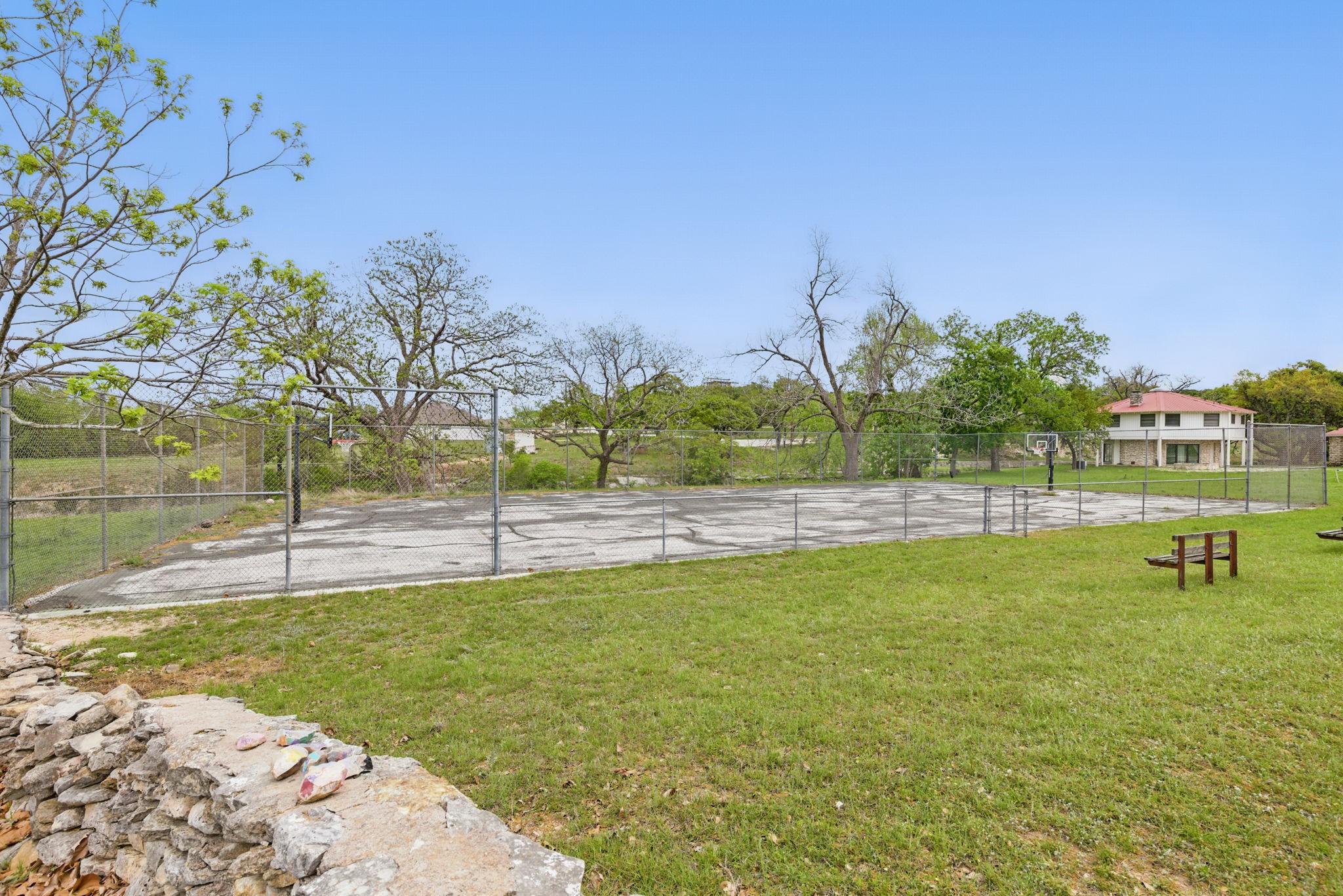 Lot 110 Star Point Blanco, TX 78606 - Photo 24 of 29 Basketball and sports court for residents use.