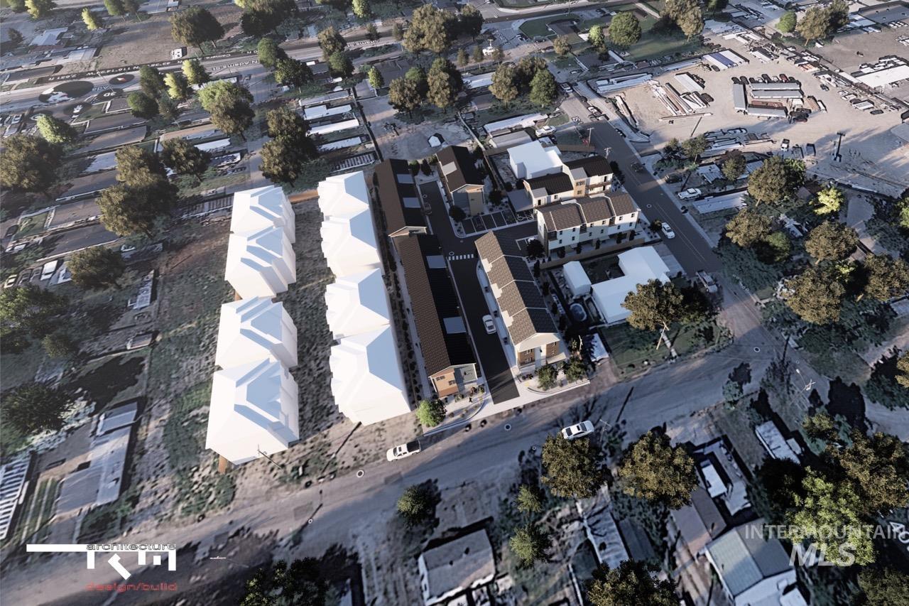 3981 Reed Street Garden City, ID 83714 - Photo 10 of 18 Aerial overview of property's location featuring nearby suburban area