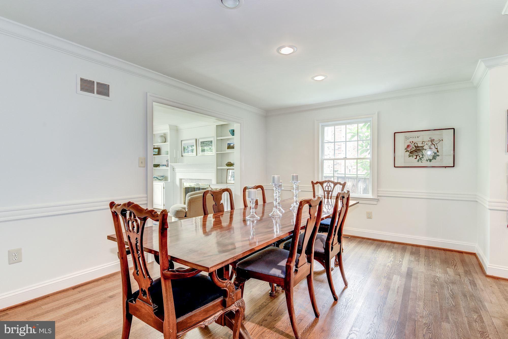 5613 Newington Road Bethesda, MD 20816 - Photo 3 of 17 Gracious formal Dining room