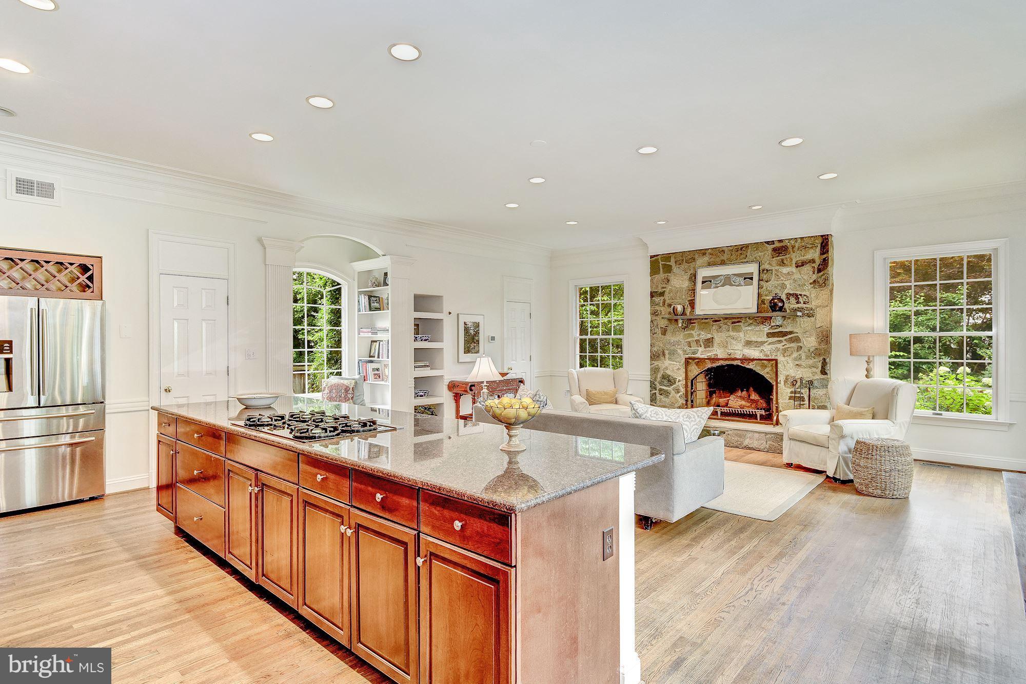 5613 Newington Road Bethesda, MD 20816 - Photo 4 of 17 Bright and airy open Kitchen/Family room