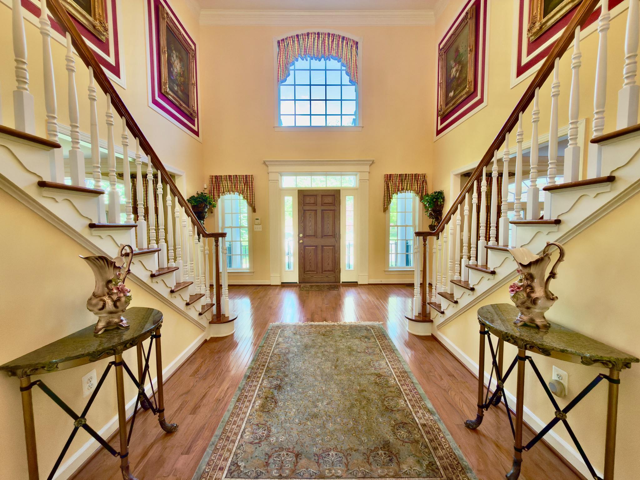 14140 Seneca Road Darnestown, MD 20874 - Photo 25 of 78 Elegant foyer with grand staircase.