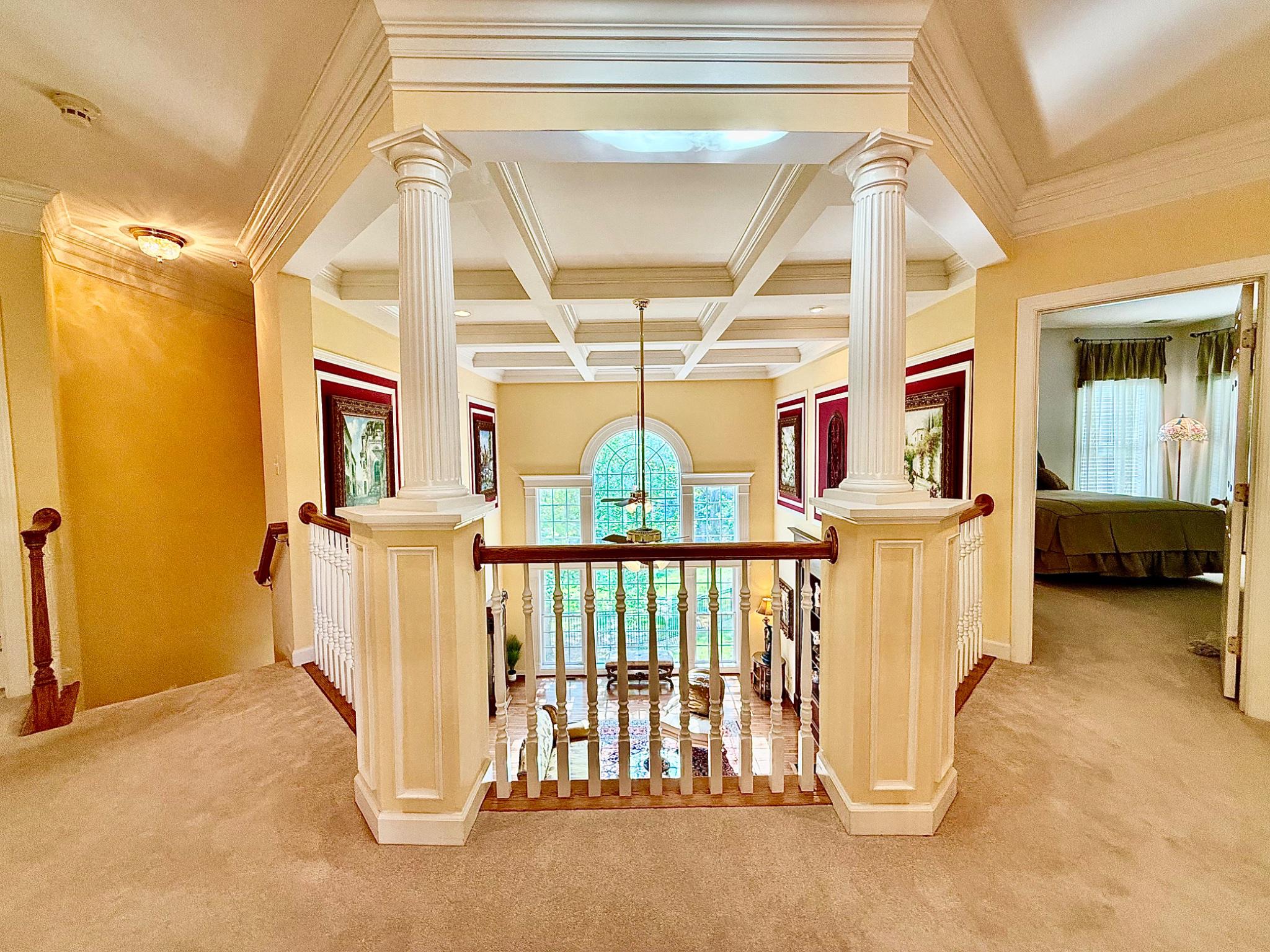 14140 Seneca Road Darnestown, MD 20874 - Photo 37 of 78 Elegant foyer with grand columns.
