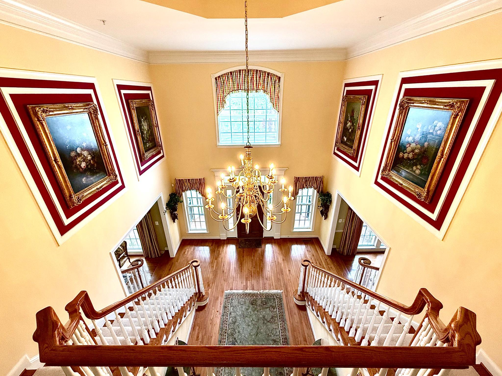 14140 Seneca Road Darnestown, MD 20874 - Photo 38 of 78 Elegant foyer with grand staircase.
