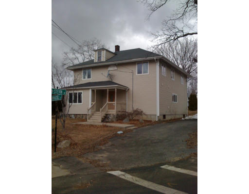 a view of a house with a patio