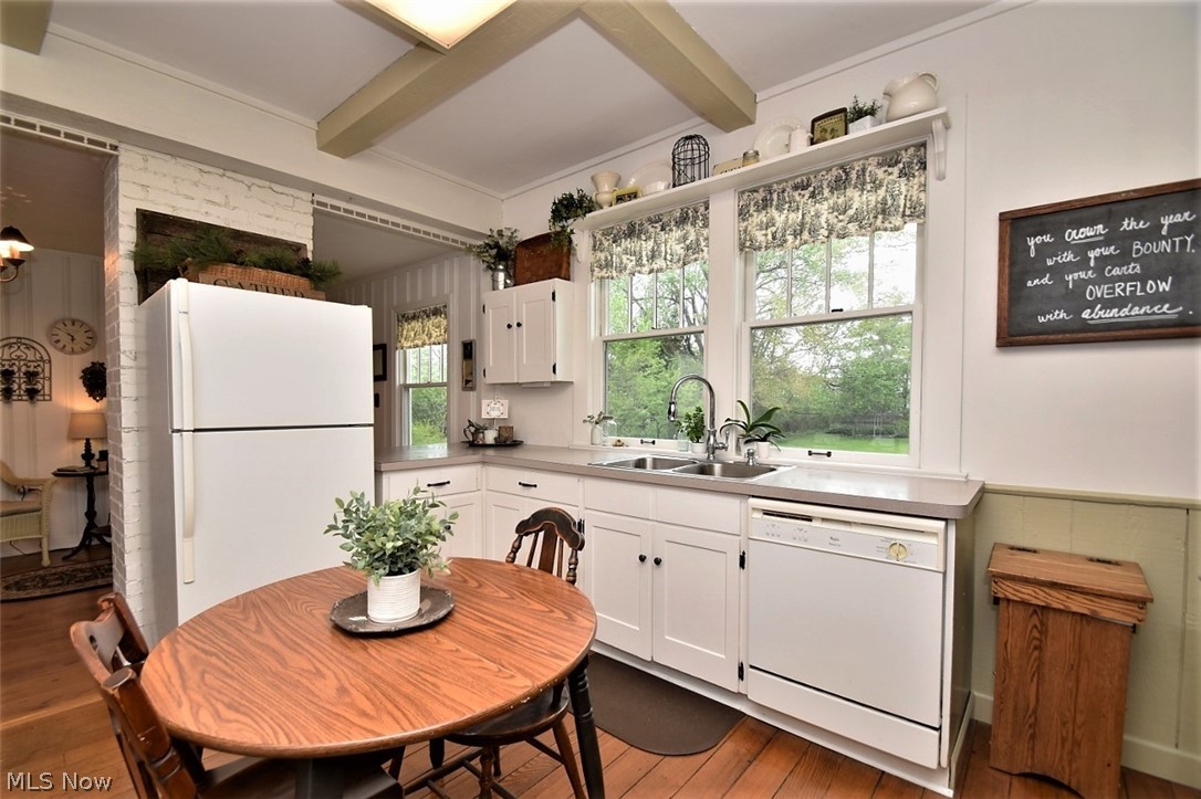 34275 Bainbridge Road Solon, OH 44139 - Photo 7 of 32 kitchen overlooking beautiful backyard