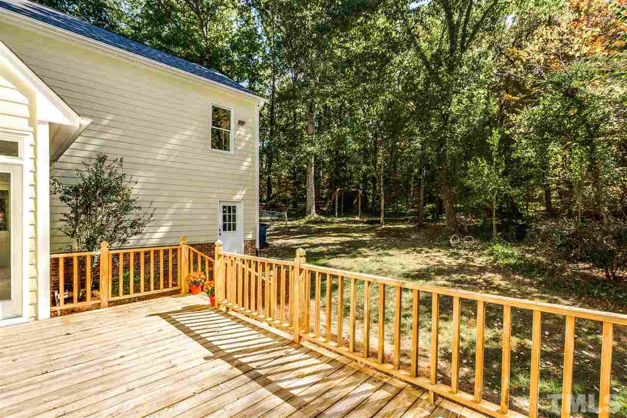 2915 Buckingham Road Durham, NC 27707 - Photo 25 of 25 a view of a wooden deck