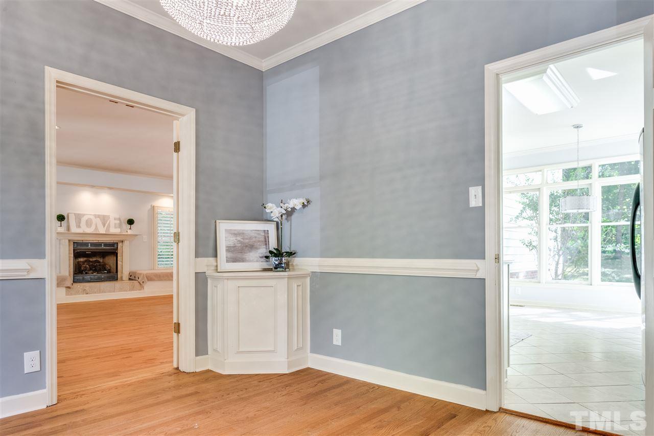 2915 Buckingham Road Durham, NC 27707 - Photo 7 of 25 a view of a kitchen from the hallway